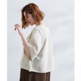 透け感と立体感で魅せる、大人の夏のメッシュワイドスリーブジャケット | grove | 詳細画像10 