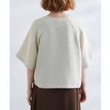 透け感と立体感で魅せる、大人の夏のメッシュワイドスリーブジャケット | grove | 詳細画像16 