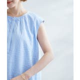 裾のボリュームが今年気分 ストライプバルーンブラウス | grove | 詳細画像17 