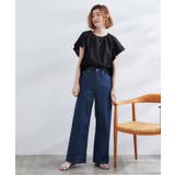 【サスティナブル原料】涼し気フレアスリーブブラウス | grove | 詳細画像7