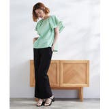 【サスティナブル原料】涼し気フレアスリーブブラウス | grove | 詳細画像11