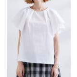 【サスティナブル原料】涼し気フレアスリーブブラウス | grove | 詳細画像13