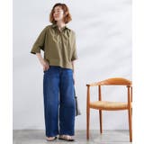 【サスティナブル原料】衿付きドルマンタックシャツ | grove | 詳細画像11 