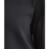 【嬉しい機能付き】やわらかドライタッチシアーフレアスリーブニット | grove | 詳細画像8