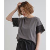 【洗える/二の腕カバー】上品なレースで叶える、きちんと見えの夏Tシャツ | grove | 詳細画像5