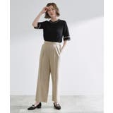 【洗える/美脚ラインキープ】ワイドパンツ | grove | 詳細画像15 