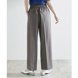 【洗える/美脚ラインキープ】ワイドパンツ | grove | 詳細画像19 