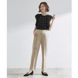 【洗える/美脚ラインキープ】テーパードパンツ | grove | 詳細画像15