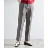 チャコールグレー(014) | 【洗える/美脚ラインキープ】テーパードパンツ | grove