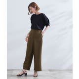 【接触冷感】見た目はきちんと、着心地はらくちん クロップドベイカーパンツ | grove | 詳細画像6