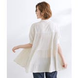 【体型カバー】ラフに着たい ティアードプリーツブラウス | grove | 詳細画像2 