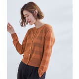 シアーボーダーカーディガン | grove | 詳細画像5