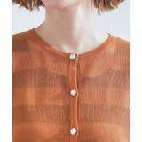 シアーボーダーカーディガン | grove | 詳細画像16