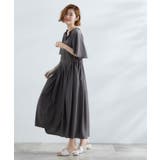 【晴れの日も雨の日も】撥水エアリーフレアスリーブワンピース | grove | 詳細画像3 