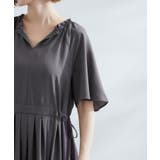 【晴れの日も雨の日も】撥水エアリーフレアスリーブワンピース | grove | 詳細画像17 