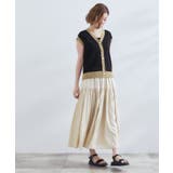 【2点SET】可愛く着まわせる！便利なニットベスト＆スカートセット | grove | 詳細画像16 