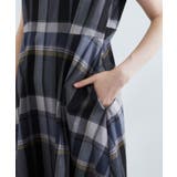 秋を先取り!ビッグチェック フィット&フレアワンピース | grove | 詳細画像15