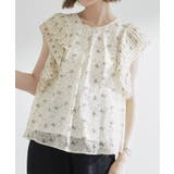 プリーツが彩る 華やか花柄ブラウス | grove | 詳細画像13