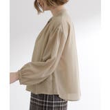 【ひんやり/洗える】シアースタンドネックシャツブルゾン | grove | 詳細画像20