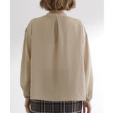 【ひんやり/洗える】シアースタンドネックシャツブルゾン | grove | 詳細画像21