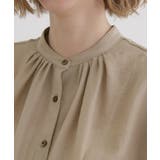 【ひんやり/洗える】シアースタンドネックシャツブルゾン | grove | 詳細画像22