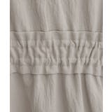 後ろ姿で魅せる バックドロストシャーリングTシャツ | grove | 詳細画像4