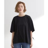 後ろ姿で魅せる バックドロストシャーリングTシャツ | grove | 詳細画像5