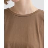 後ろ姿で魅せる バックドロストシャーリングTシャツ | grove | 詳細画像16