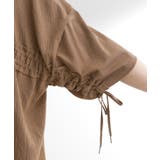 後ろ姿で魅せる バックドロストシャーリングTシャツ | grove | 詳細画像18