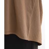 後ろ姿で魅せる バックドロストシャーリングTシャツ | grove | 詳細画像19