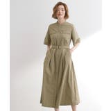 軽やかに決まる ワークシャツワンピース | grove | 詳細画像6 