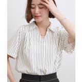 半袖になって再登場！【洗える】チャーム付きマルチWAYボウタイブラウス | grove | 詳細画像10 