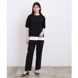 【ひんやり・UVカット・洗濯機◎】Tシャツ感覚で着られるコットン混ニット | grove | 詳細画像7