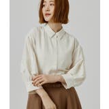 レースボリュームスリーブシャツ | grove | 詳細画像2
