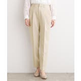 【マシンウォッシュ／防シワ/SS-3L】ストレッチテーパードパンツ | grove | 詳細画像14 