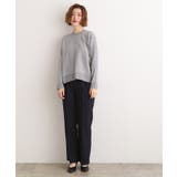 【SETUP可能】冬から春まで心地よく タック編みオーバーサイズニット | grove | 詳細画像3