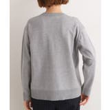 【SETUP可能】冬から春まで心地よく タック編みオーバーサイズニット | grove | 詳細画像15