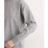 【SETUP可能】冬から春まで心地よく タック編みオーバーサイズニット | grove | 詳細画像17