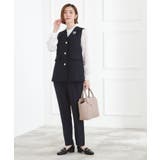 【手洗いOK】ツイードペプラムジレ | grove | 詳細画像6 