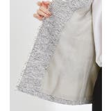 【手洗いOK】ツイードペプラムジレ | grove | 詳細画像19 