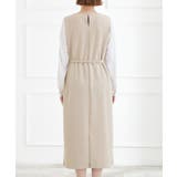 【手洗いOK】フロントプリーツ袖コンシャスワンピース | grove | 詳細画像17 