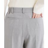 【マシンウォッシュ/防シワ/S-3L】着回しできるカセット服テーパードパンツ | grove | 詳細画像14 