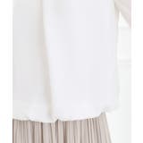 【手洗いOK】パーツ付き裾バルーンブラウス | grove | 詳細画像13 