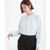 【マシンウォッシュ/防シワ/UVカット】ボウタイブラウス【マルチWAY】 | grove | 詳細画像12 