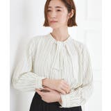 【マシンウォッシュ/防シワ/UVカット】ボウタイブラウス【マルチWAY】 | grove | 詳細画像17 