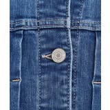 着心地軽やか、動きやすいストレッチデニムジャケット | grove | 詳細画像9 