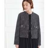 【ハレの日・通勤】着回しできる上品ツイードジャケット | grove | 詳細画像11 