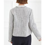 【ハレの日・通勤】着回しできる上品ツイードジャケット | grove | 詳細画像17 