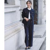 【ハレの日 通勤】きちんとからカジュアルまで着回せる、ミドル丈ツイードジャケット | grove | 詳細画像3 