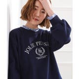 刺繍ロゴ裏毛スウェットプルオーバー | grove | 詳細画像12